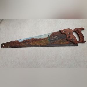 1982 Saw Art Painting Wall Art